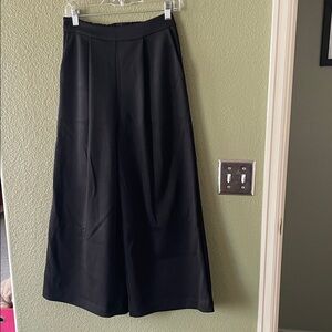 Elegant Black Wide Leg Pants
